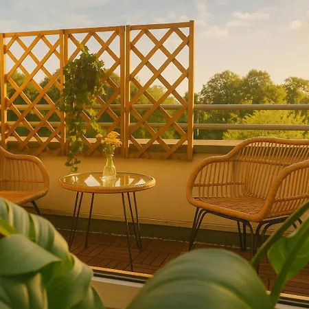 Zen - 2sz - 4 Betten - Kueche - Terrasse Бремен