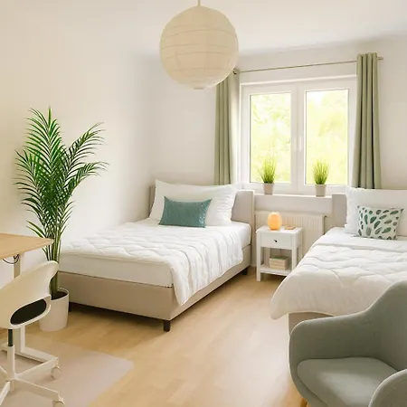 Zen - 2sz - 4 Betten - Kueche - Terrasse Апартаменты Бремен