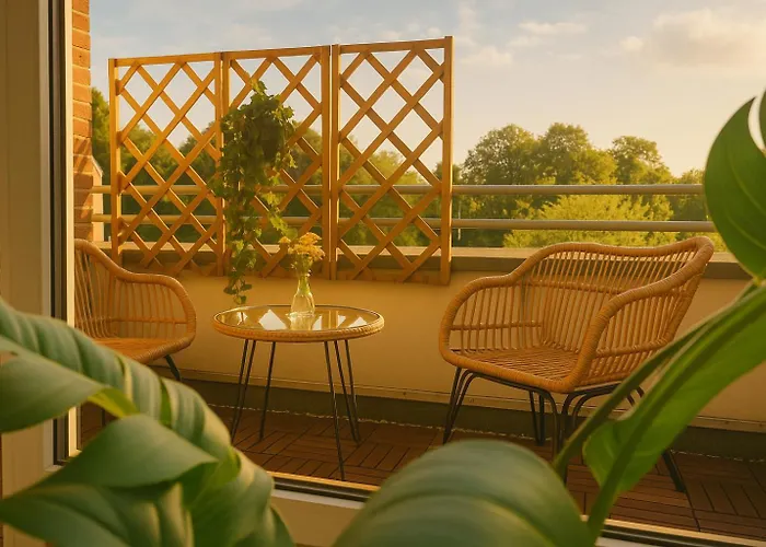 Zen - 2sz - 4 Betten - Kueche - Terrasse Бремен