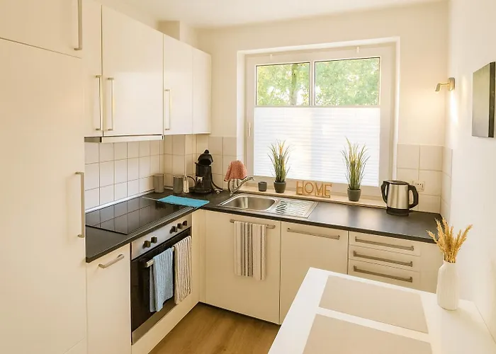 Zen - 2sz - 4 Betten - Kueche - Terrasse Апартаменты Бремен